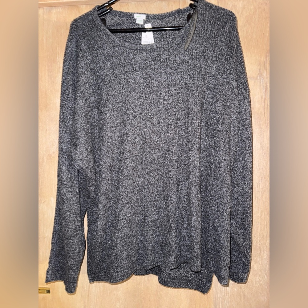 Aerie Charcoal Women's Crew Neck Sweater